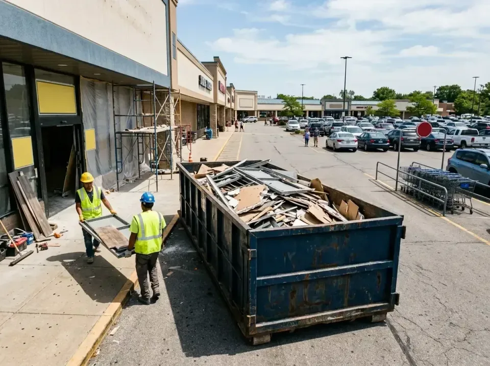 retail-store-renovation-debris-003 — frequently asked questions, Roll-off Dumpster Rentals in Wayne Heights, PA